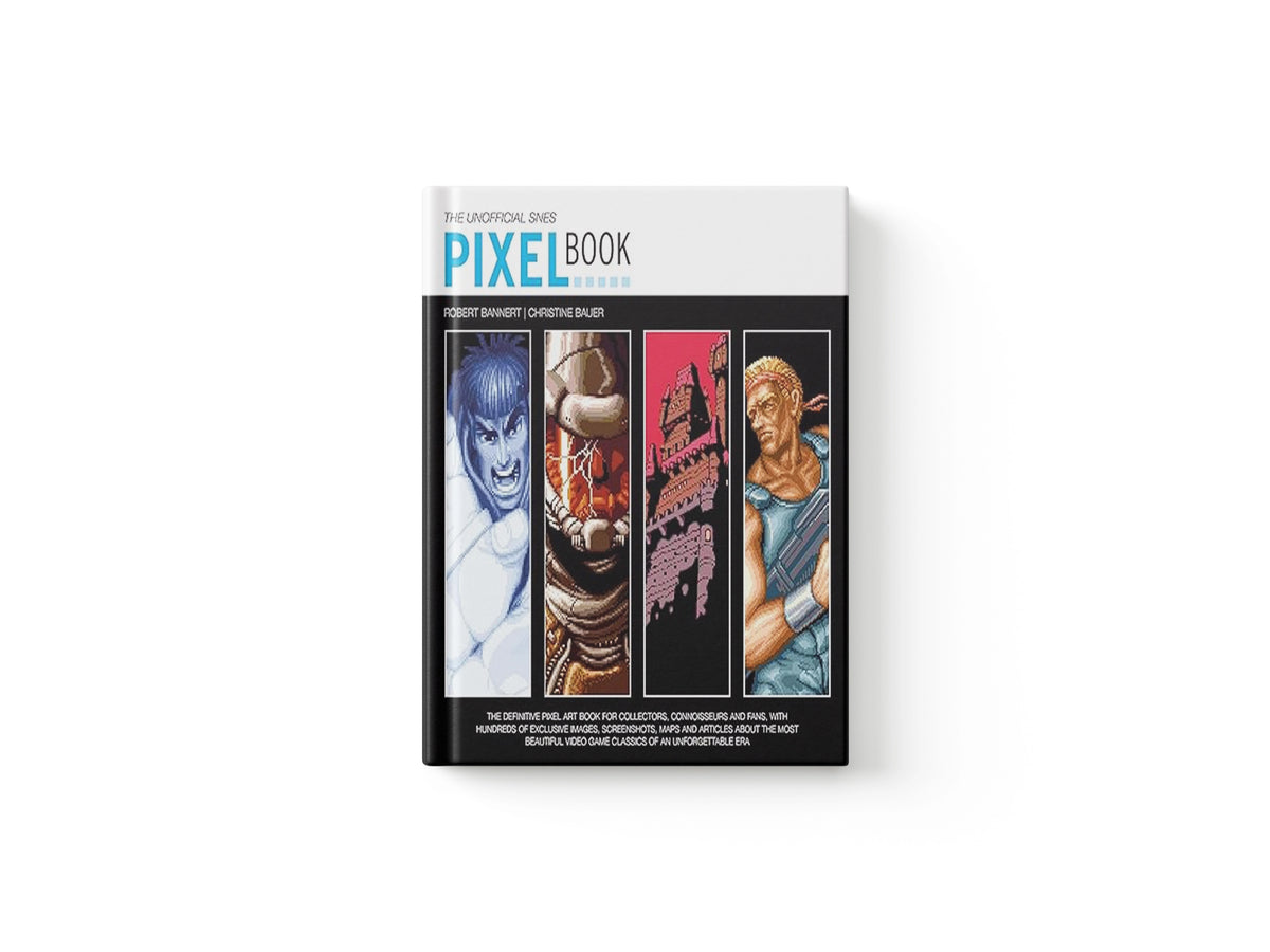 The SNES Pixel Book by Bitmap Books; 9781999353346