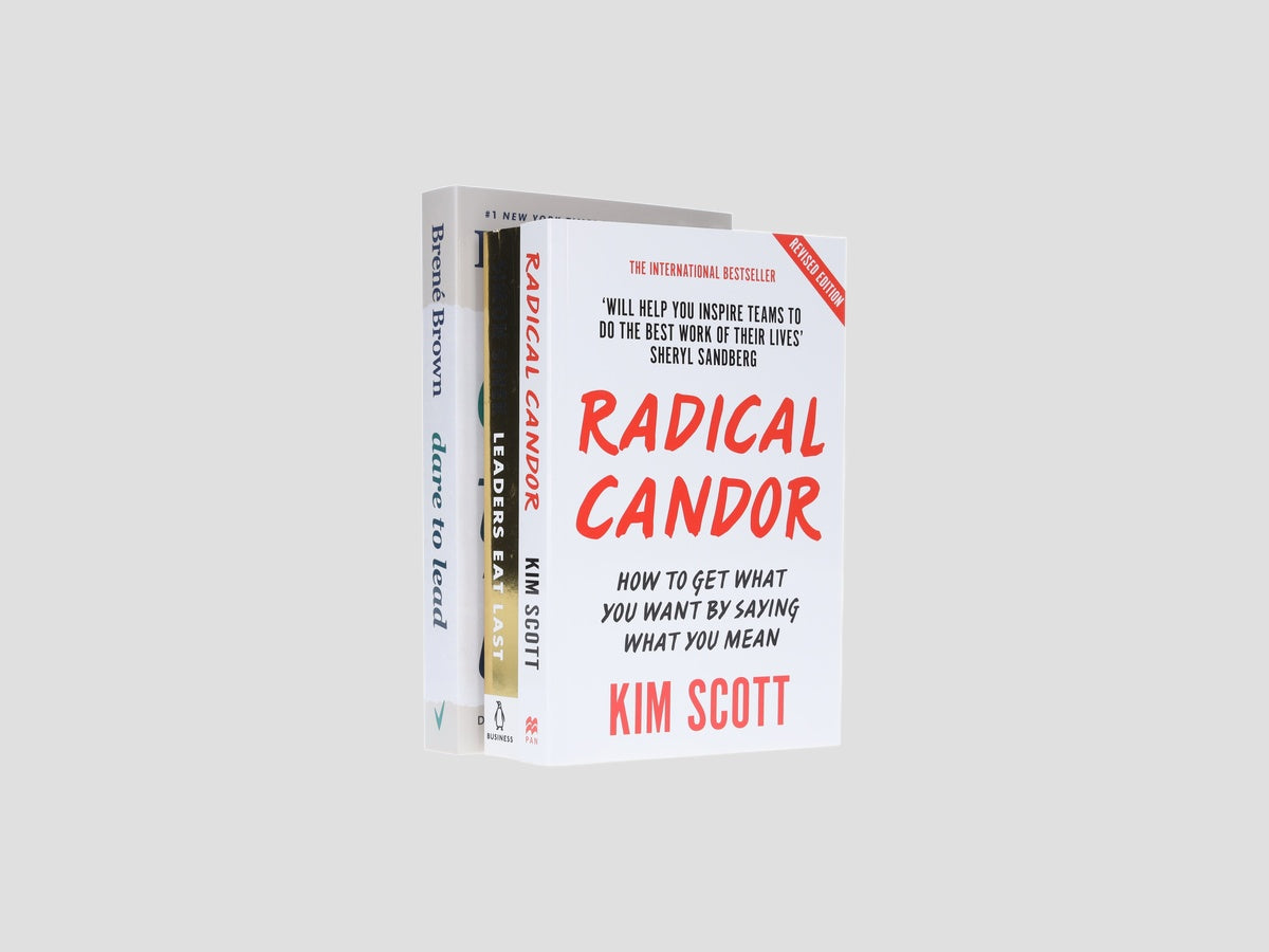 Dare to Lead, Radical Candor & Leaders Eat Last Collection by Various; 9782029297432