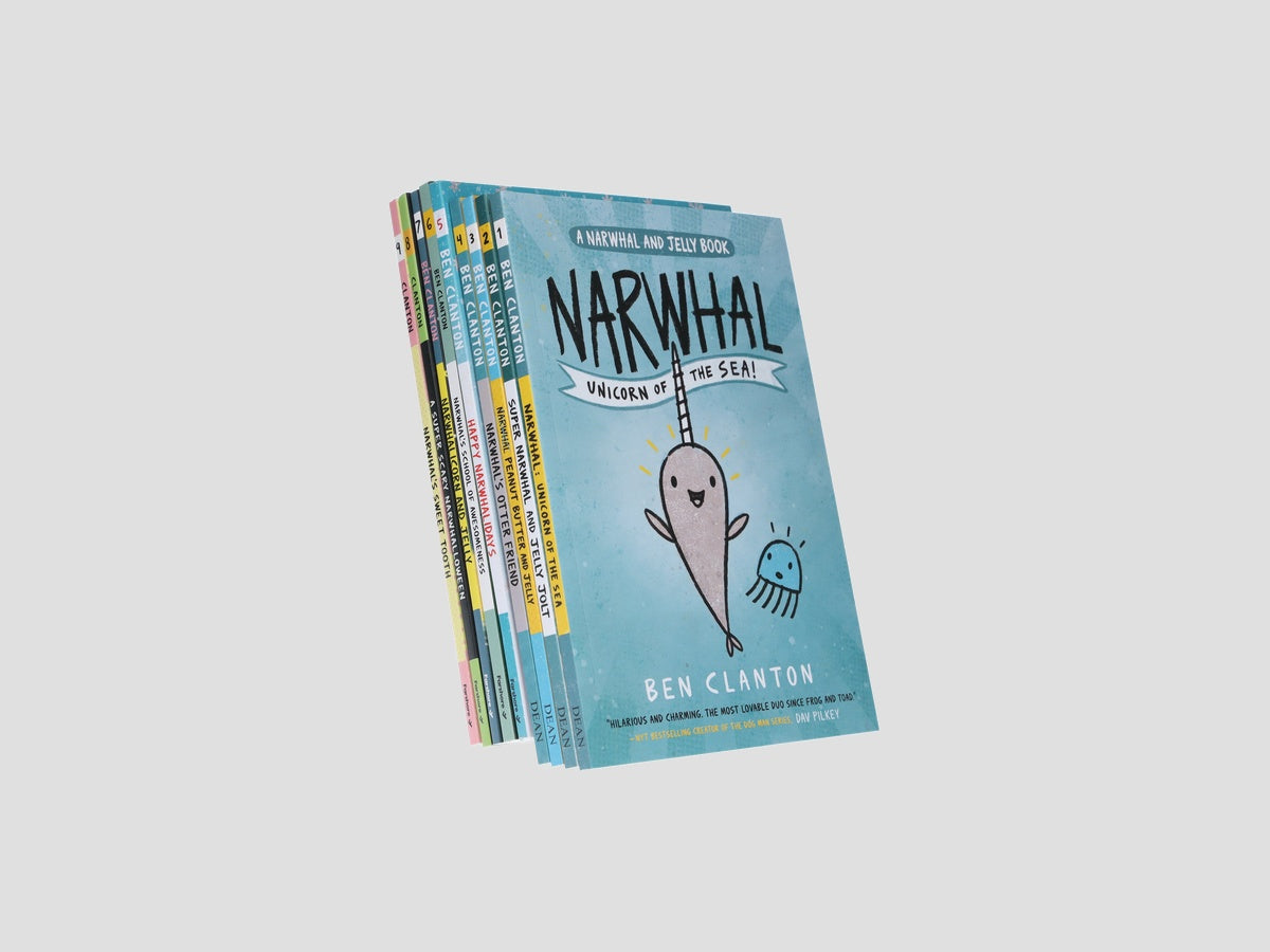 Narwhal and Jelly Series 9 Books Collection by HarperCollins Publishers; 9782049466030