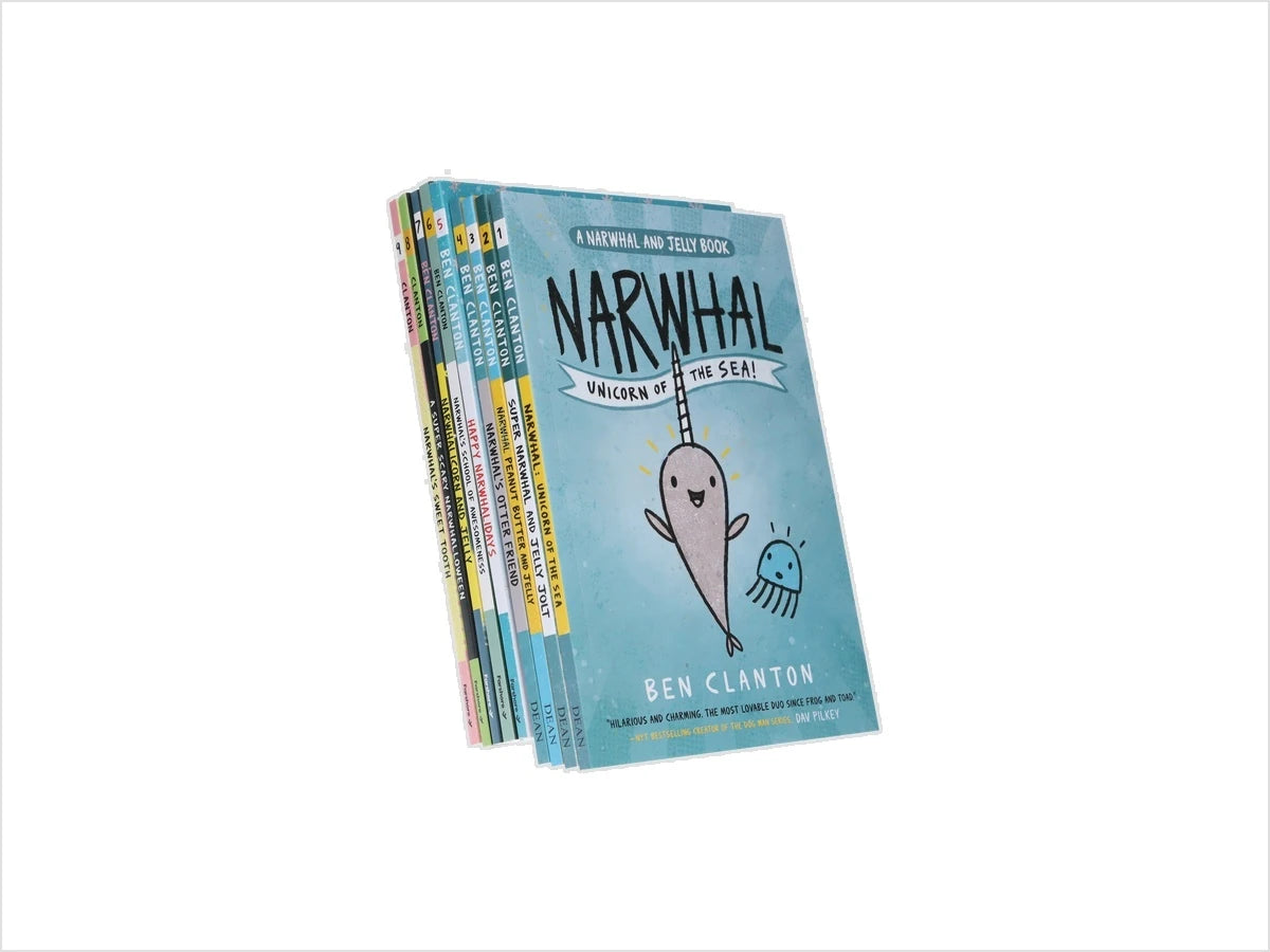 Narwhal and Jelly Series 9 Books Collection