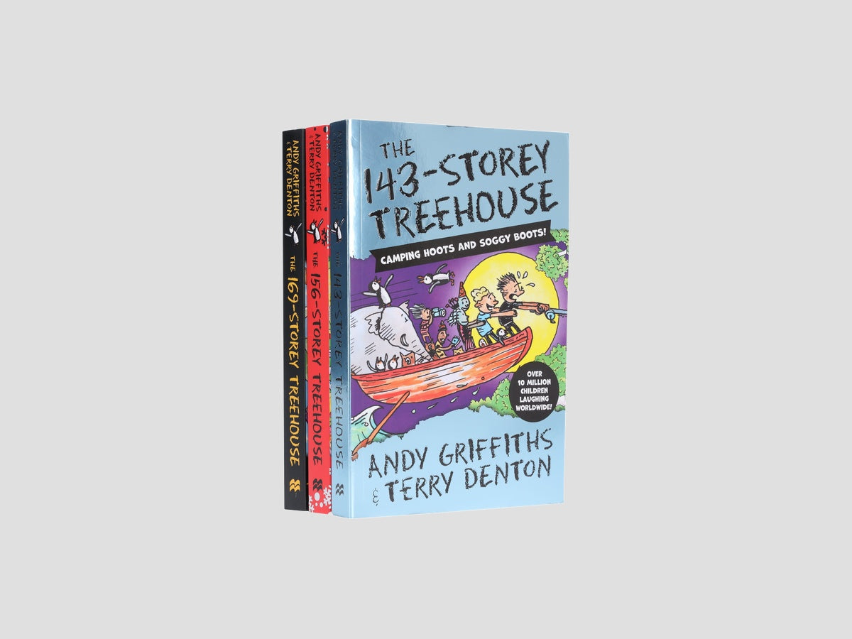 The Treehouse Series (Book 11-13) 3 Books Collection by Macmillan; 9782051378888
