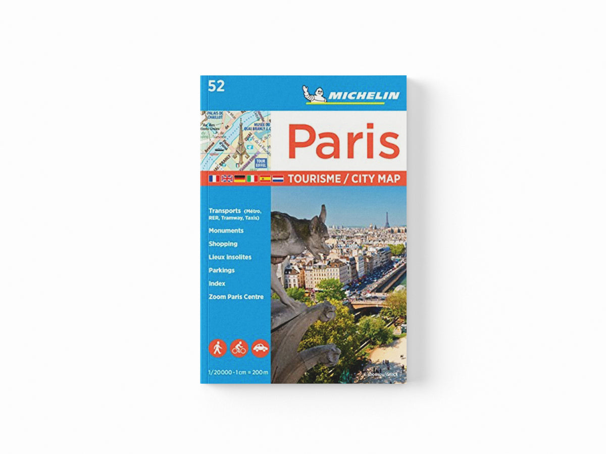 Paris - Michelin City Plan 52 by Michelin; 9782067211544