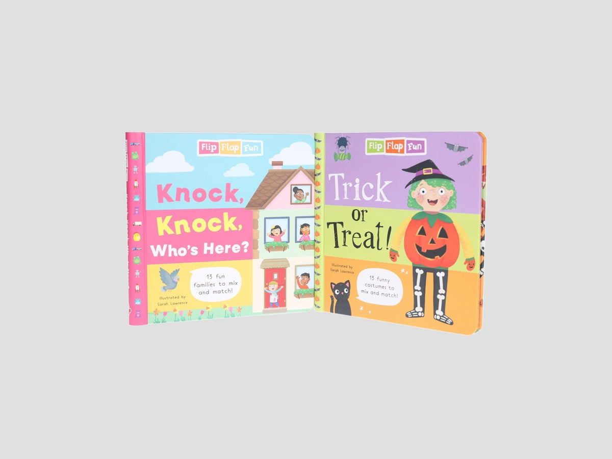 Flip Flap Fun: Trick or Treat & Knock, Knock, Who's Here? 2 Books Collection Set - Ages 5-7 by Sweet Cherry Publishing; 9782073009449