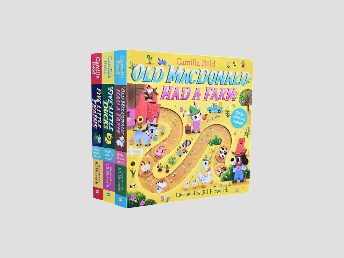 Slide and Count Books Collection - Ages 3-6 by Pan Macmillan; 9782086171386