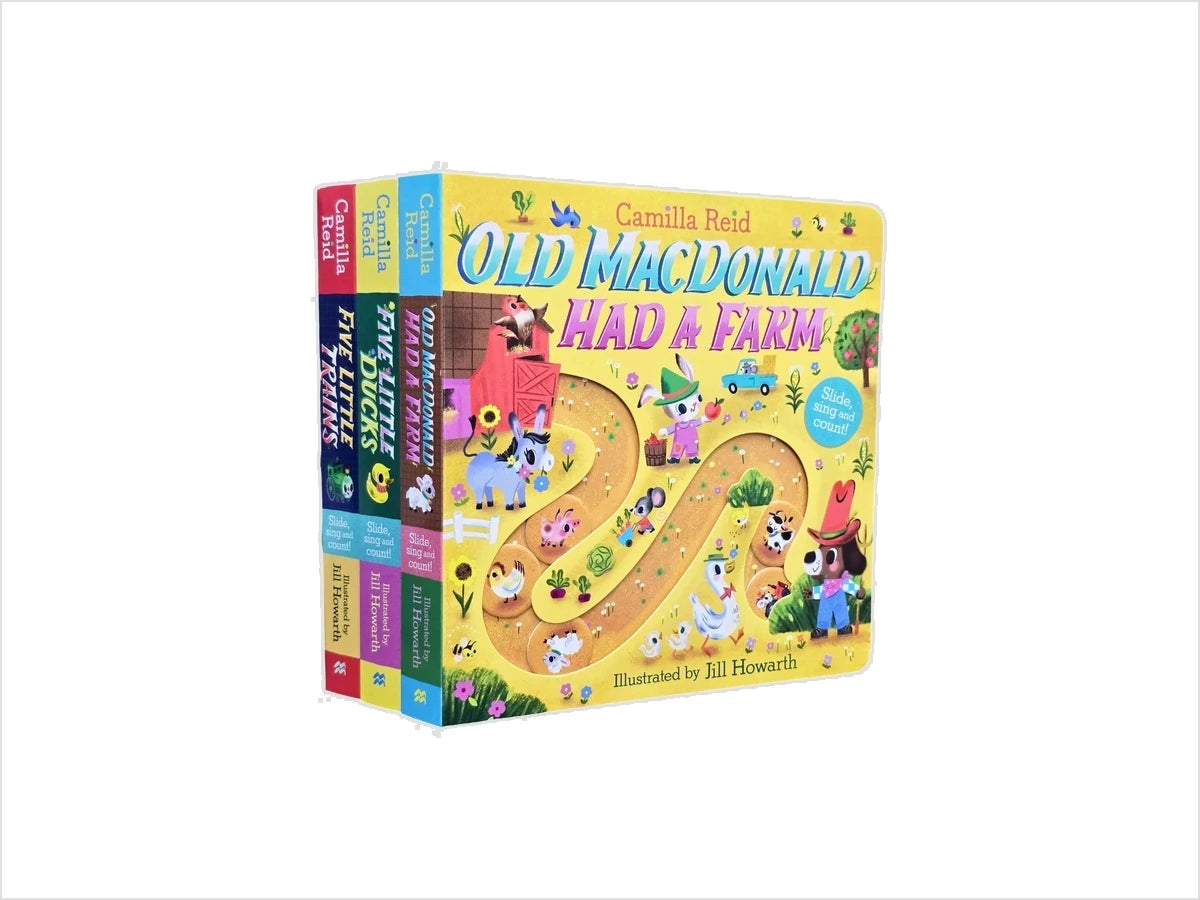 Slide and Count Books Collection - Ages 3-6