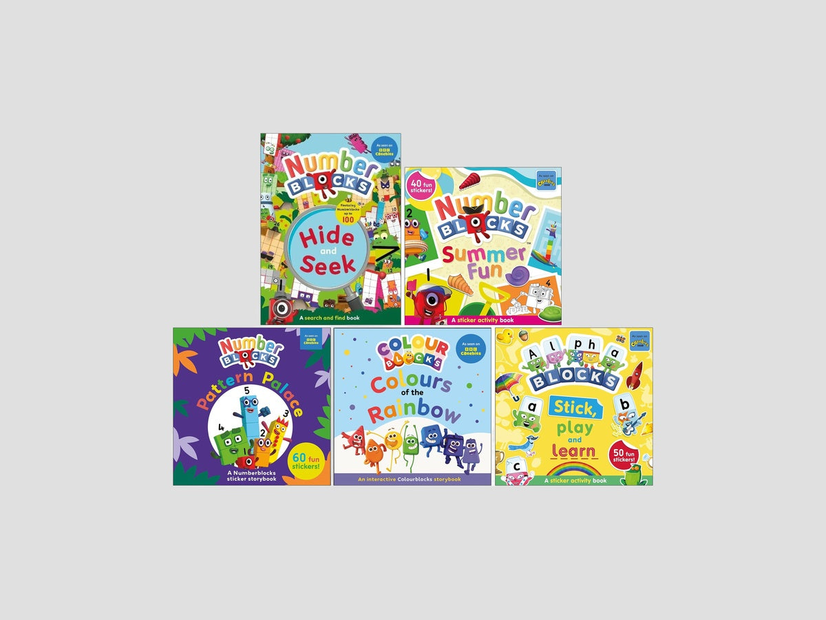 Numberblocks, Colourblocks & Alphablocks Collection - Ages 3-6 by Sweet Cherry Publishing; 9782209367719