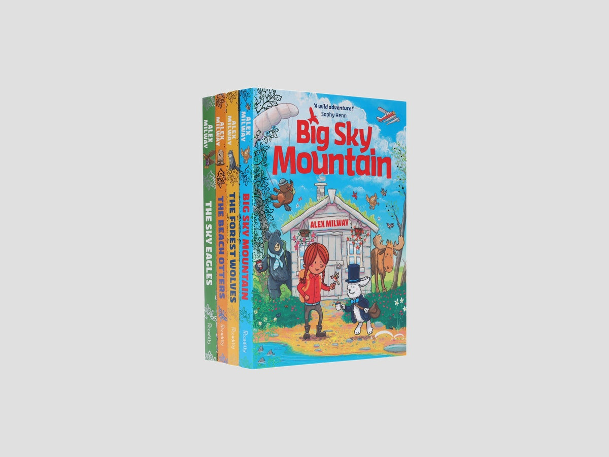 Big Sky Mountain Series 4 Books Collection Set - Ages 5-8 by Bonnier Books Ltd; 9782440494052