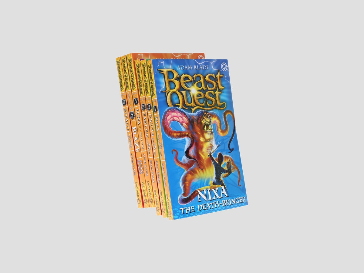 Beast Quest Series 4: 6 books Collection Set - Ages 7-9 by Adam Blade; 9782606954017
