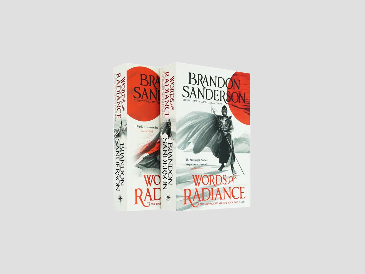 The Stormlight Archive Book Two (Part 1 & 2) 2 Books Collection by Brandon Sanderson; 9782992516974