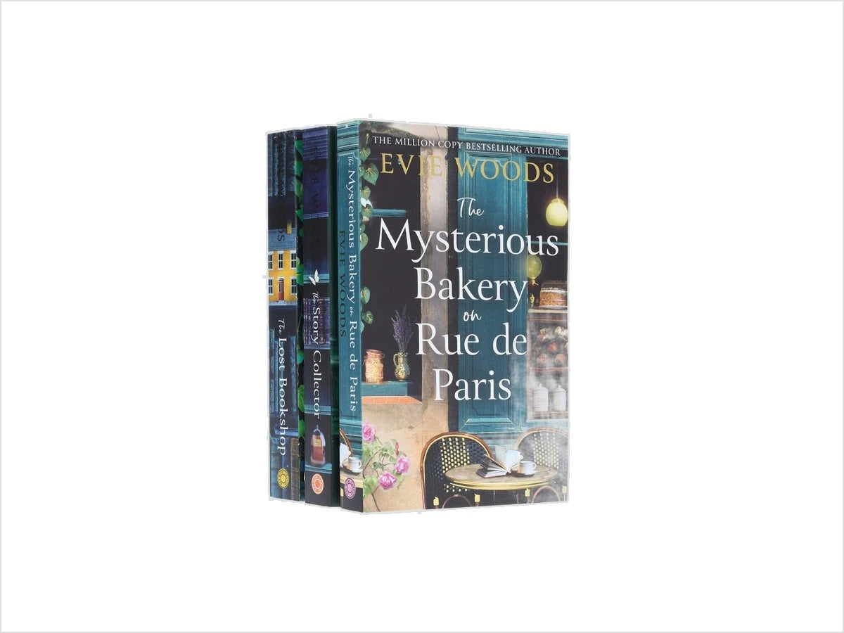 The Story Collector, The Lost Bookshop & The Mysterious Bakery on Rue de Paris Collection