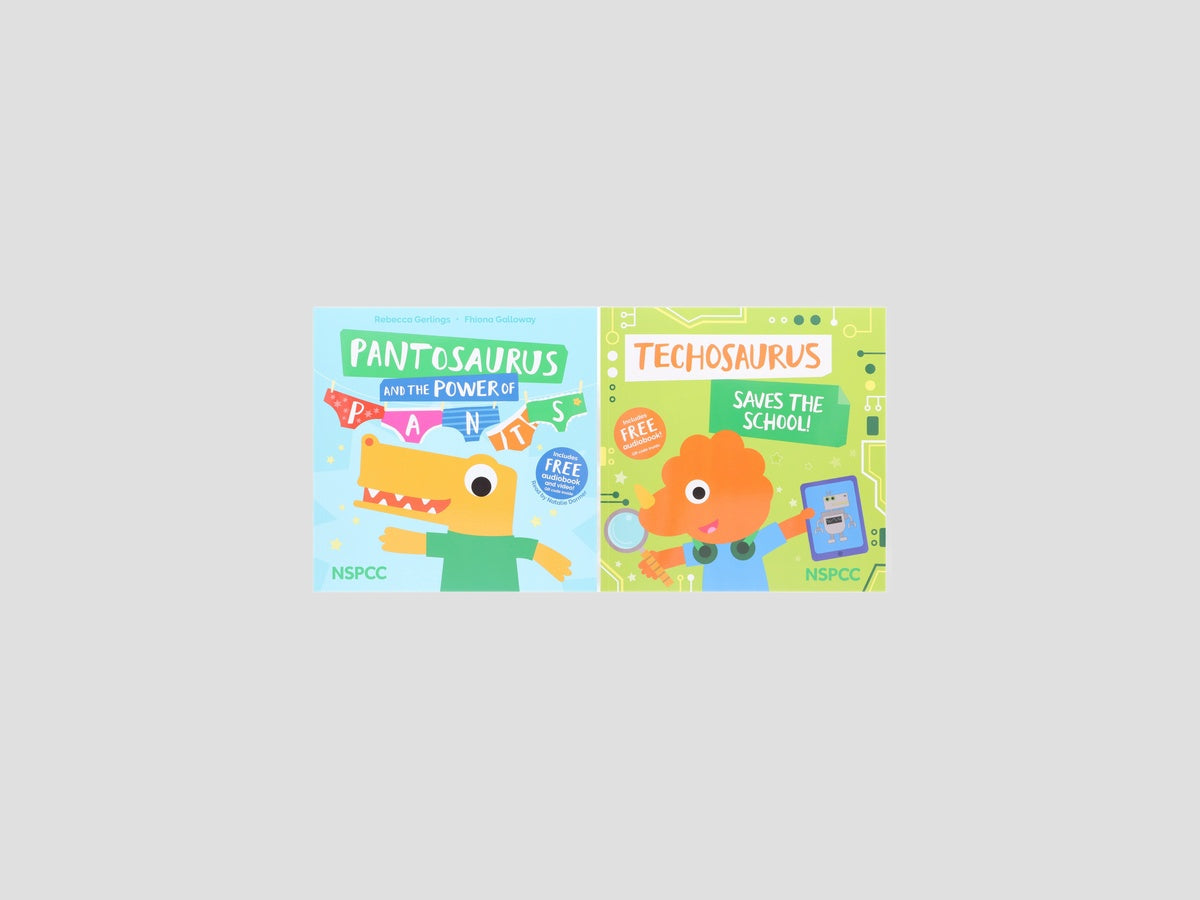 Pantosaurus and the Power of Pants & Techosaurus Saves the School! Collection by Sweet Cherry Publishing; 9783056784292