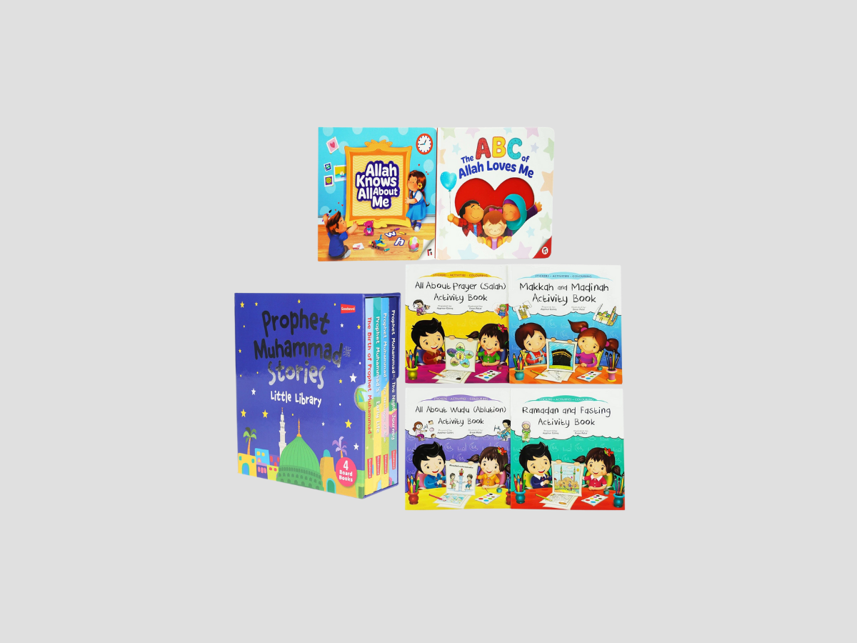 Ramadan Stories: All About Islam Children's Collection 10 Books Set - Ages 0-7 by Various; 9783085865610