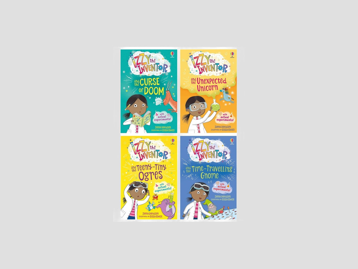 Izzy the Inventor Series 4 Books Collection by Usborne Publishing Ltd; 9783216569011