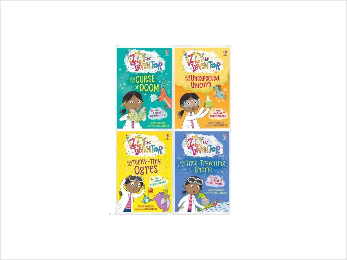 Izzy the Inventor Series 4 Books Collection