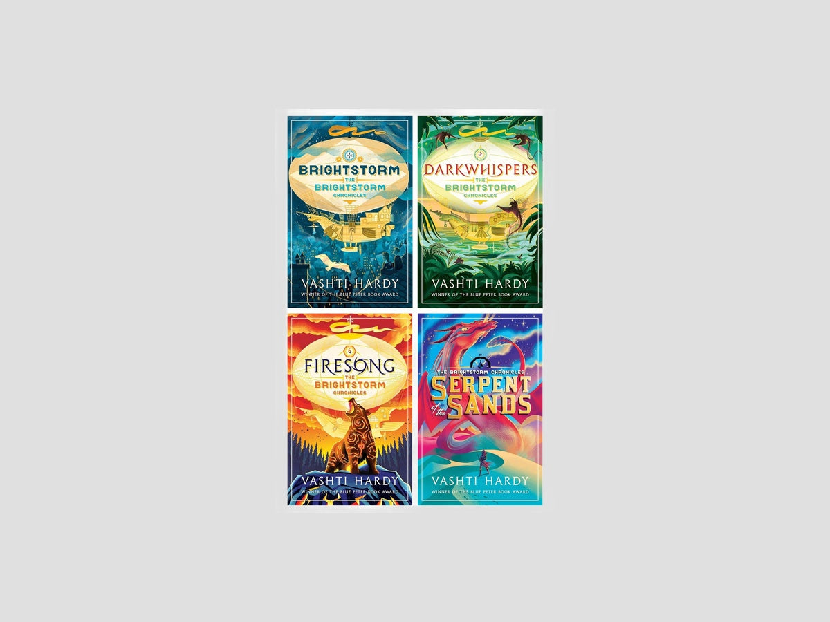 The Brightstorm Chronicles Series 4 Books Collection by Scholastic; 9783471764008