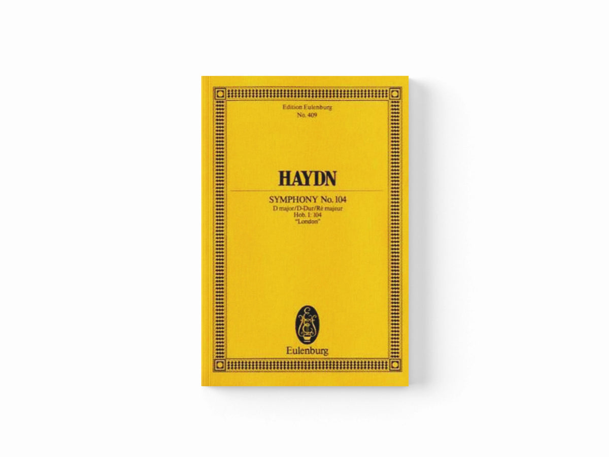 Symphony No. 104 D major, "Salomon"; 9783795766986