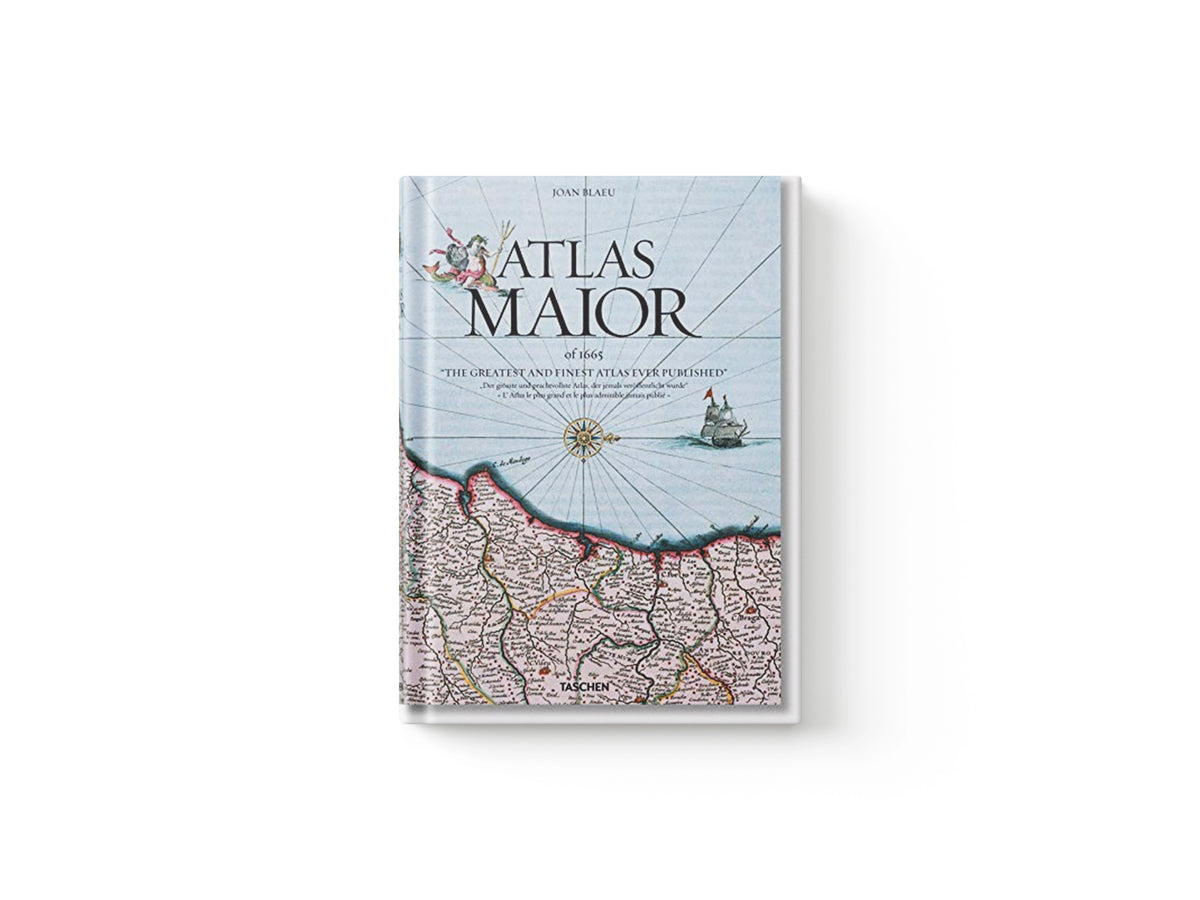 Joan Blaeu. Atlas Maior of 1665 by Joan Blaeu; Peter Van der Krogt; 9783836538039
