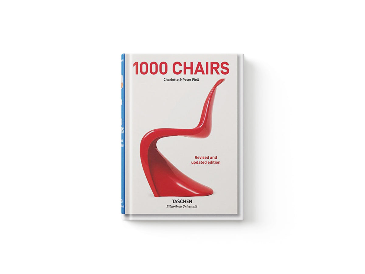 1000 Chairs. Revised and updated edition by Charlotte & Peter Fiell; TASCHEN; 9783836563697