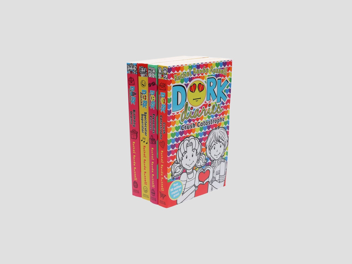 Dork Diaries Series (Vol. 11-14) 4 Books Collection by Simon & Schuster; 9783884512289