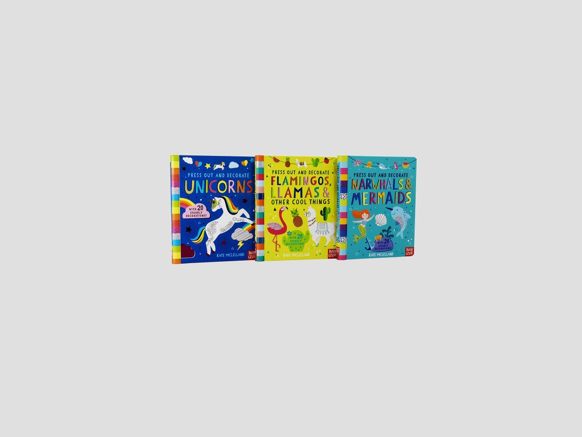 Press Out and Colour Collection by Nosy Crow Ltd; 9783973121101