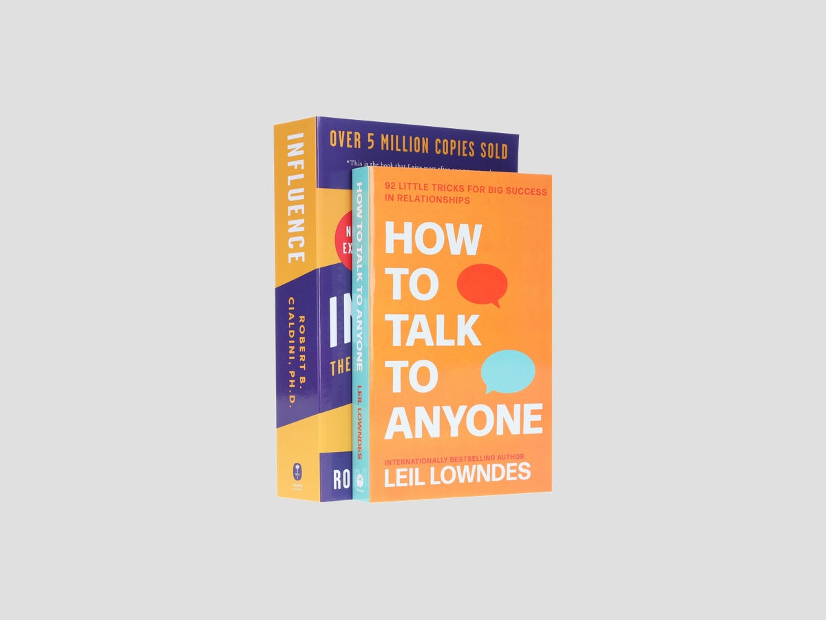 Influence: The Psychology of Persuasion & How to Talk to Anyone - 2 Books Collection by HarperCollins Publishers; 9784047519442