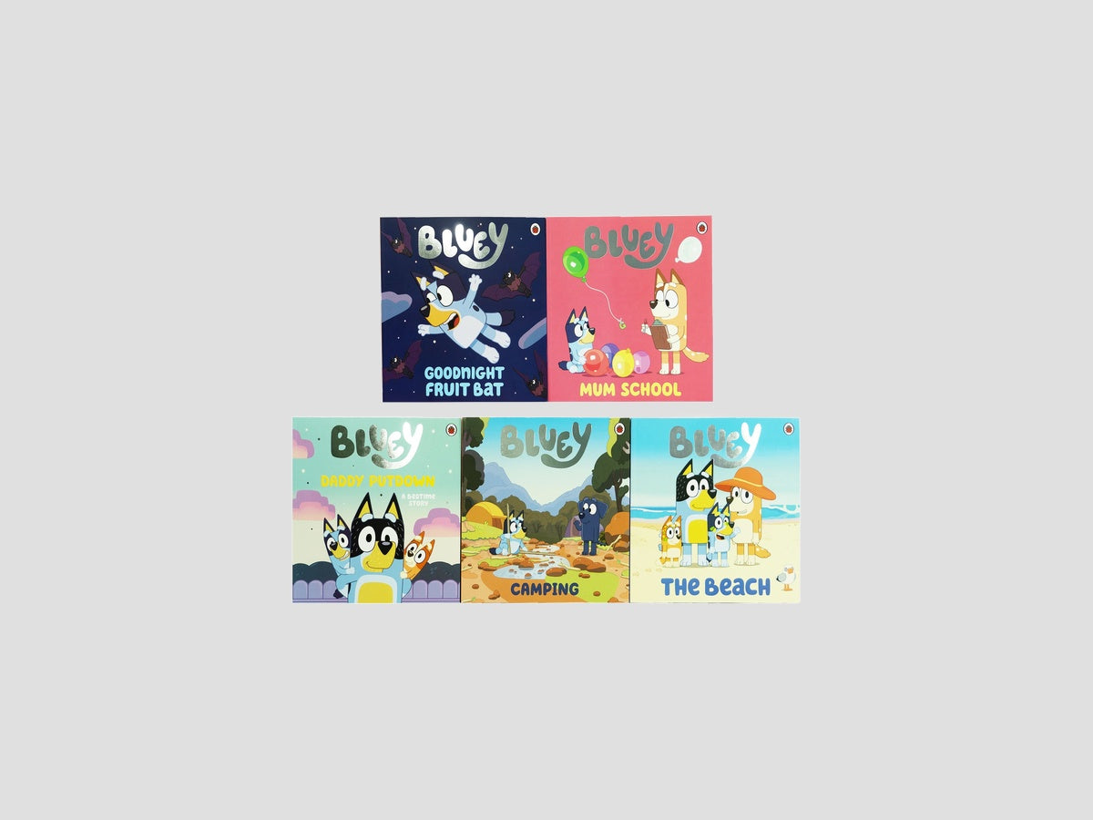 Bluey 5 Picture Books Collection by Penguin; 9784491253411