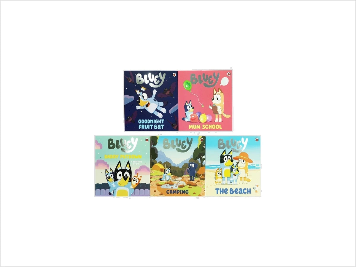 Bluey 5 Picture Books Collection
