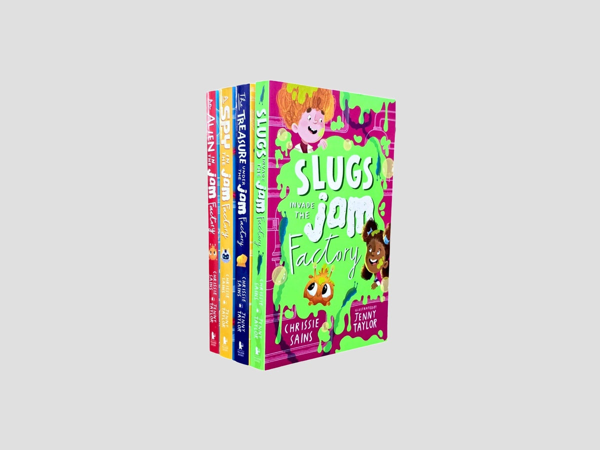 An Alien in the Jam Factory 4 Books Collection Set - Ages 6-9 by Walker Books Ltd; 9784933150520