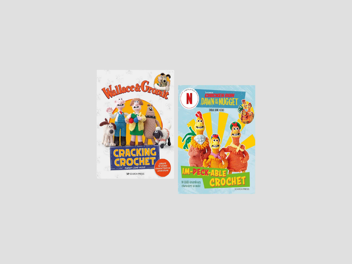 Aardman Crochet Collection by Search Press Ltd; 9785086019429