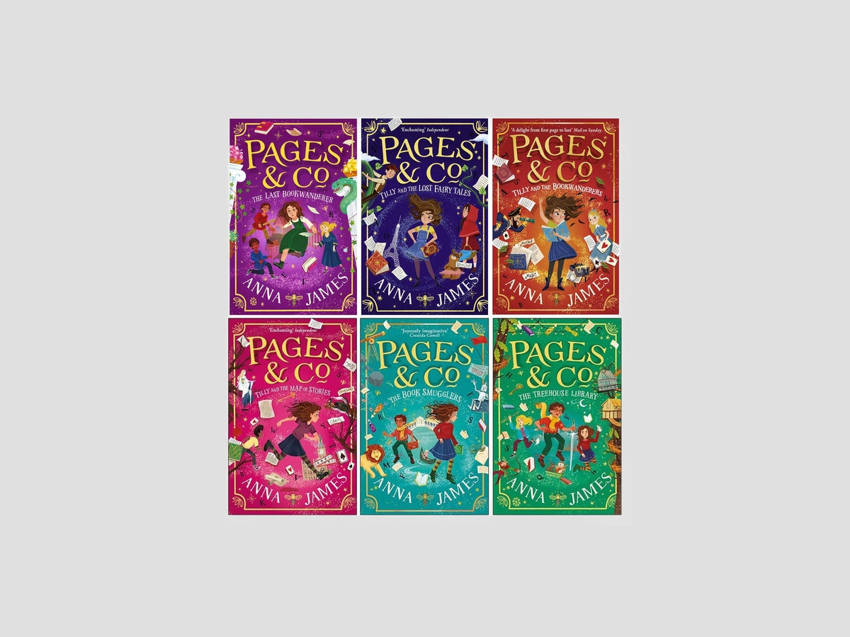 Pages & Co Series 6 Books Collection - Age 9-14 by HarperCollins Publishers; 9785147034682