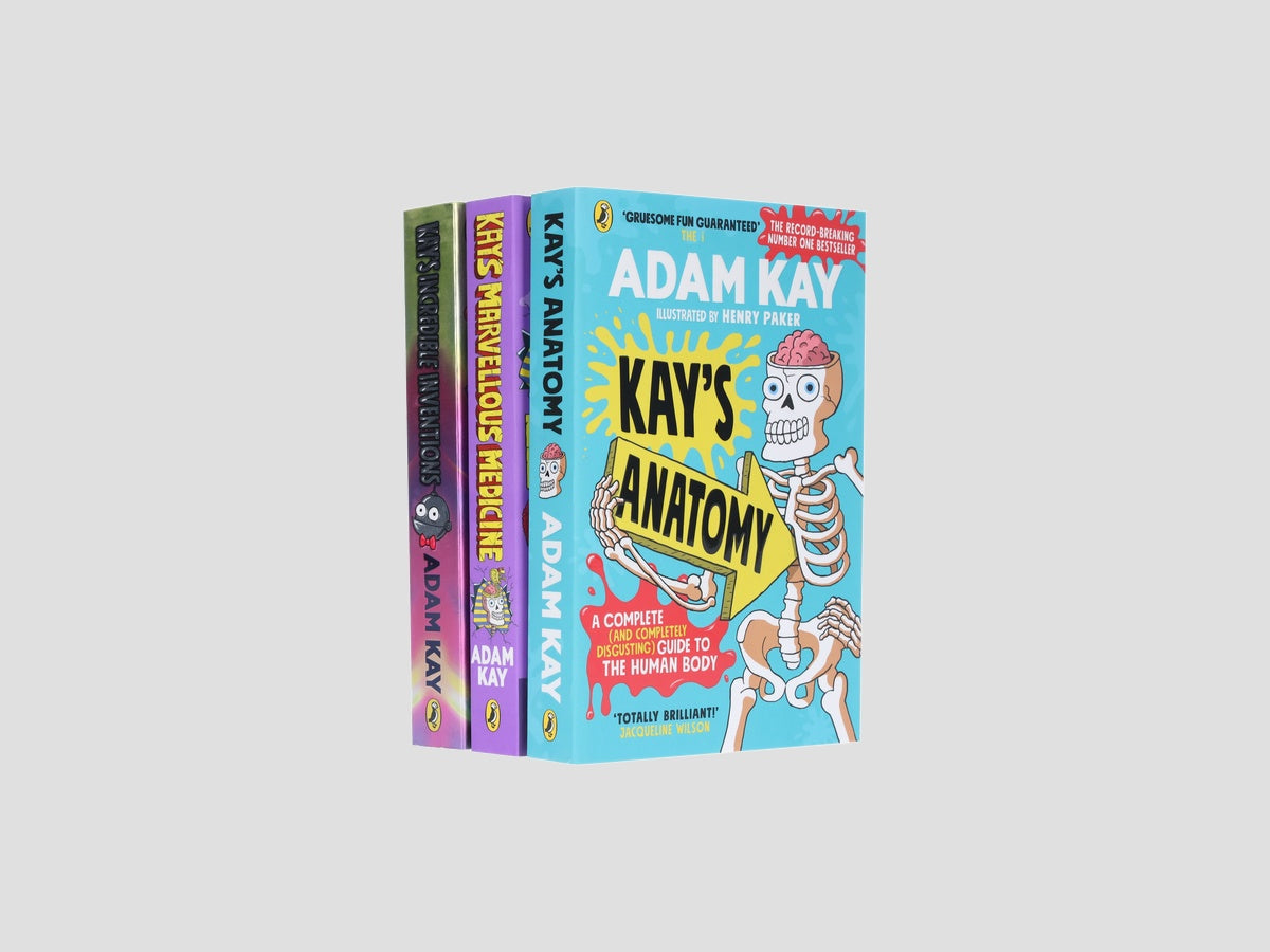 Incredible Inventions, Marvellous Medicine & Anatomy Collection - Ages 9+ by Adam Kay; 9785212009171