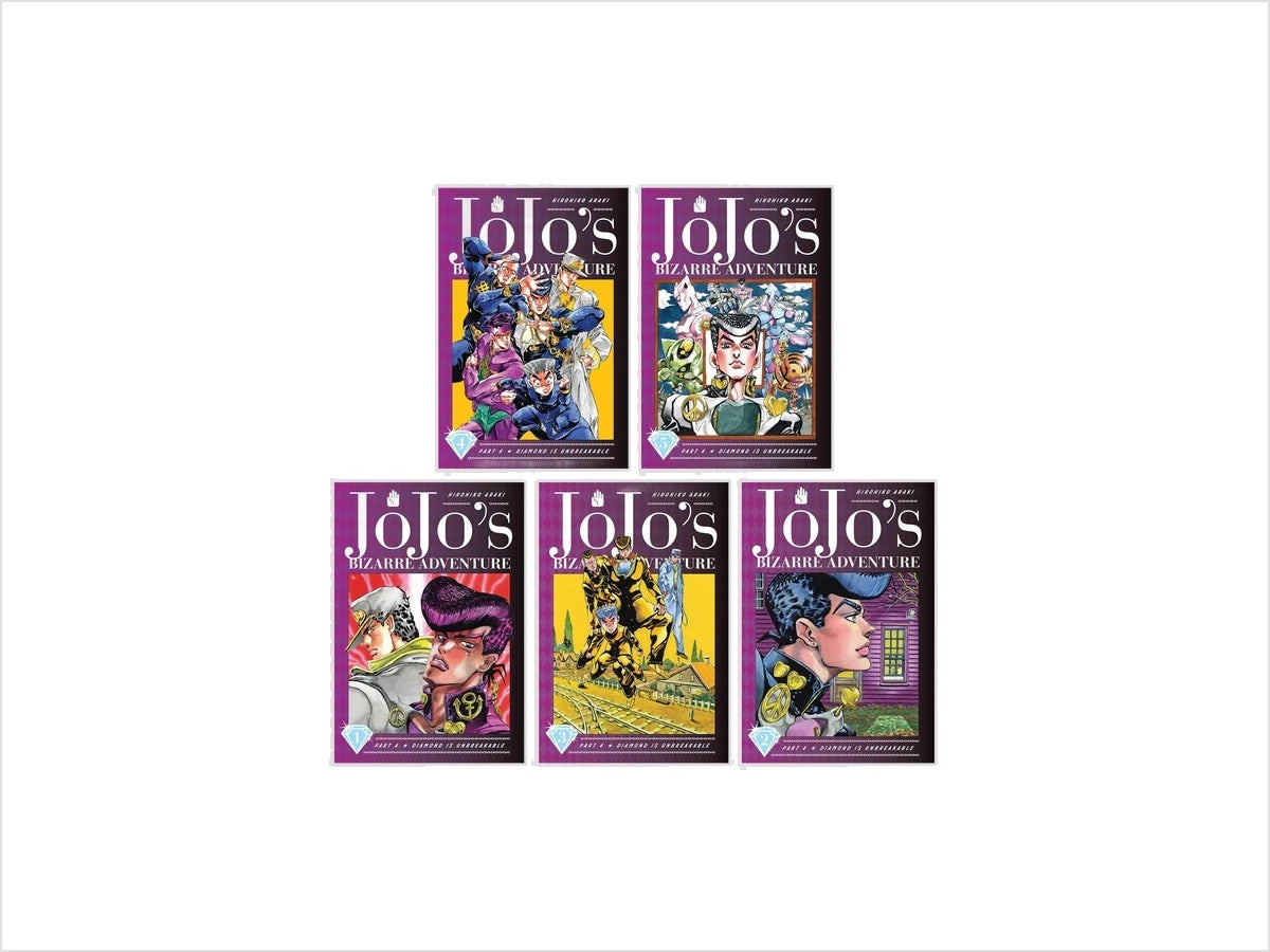 JoJo’s Bizarre Adventure: Part 4 - Diamond Is Unbreakable (Vol. 1-5) Collection