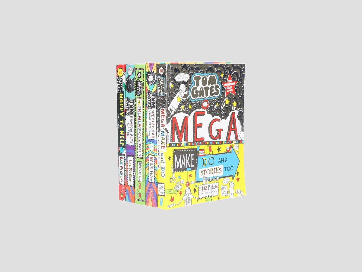 Tom Gates Series 5 Books Collection (16 to 20) - Ages 7-12 by Scholastic; 9785510568530