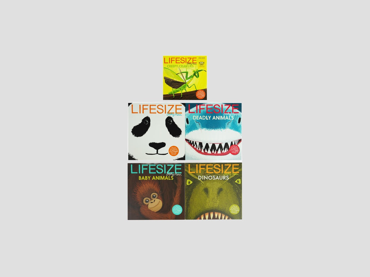 Lifesize Series with World Book Day 2023 5 Books Collection by Red Shed; 9785564717304
