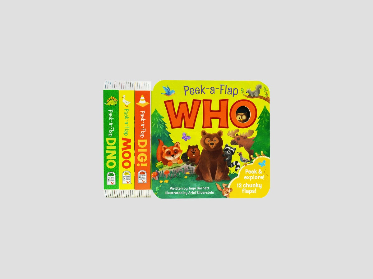 Peek a Boo Dig! Fun Children's Interactive Lift a Flap Collection - Ages 2+ years by Cottage Door Press; 9785806302190