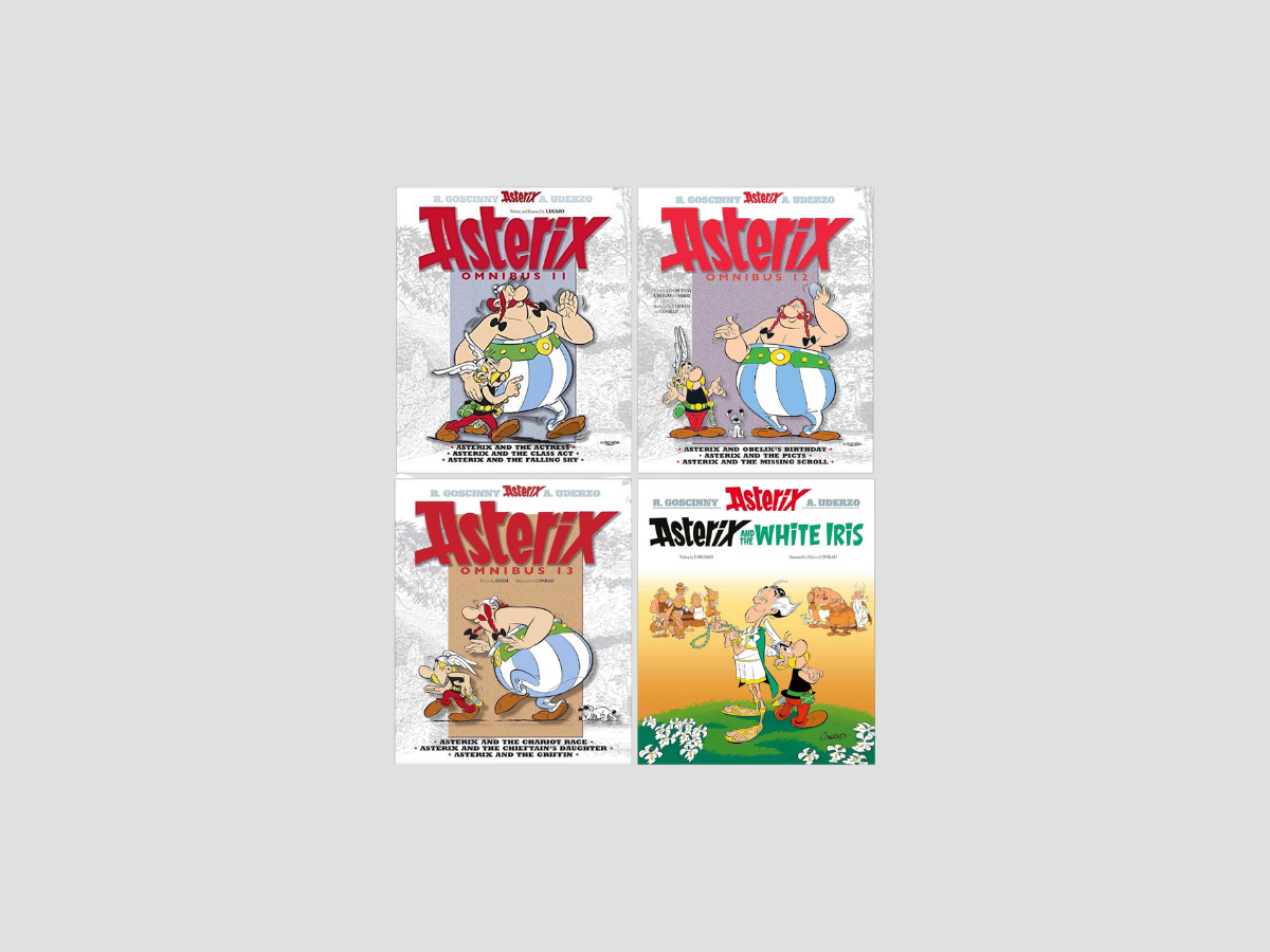 Asterix Omnibus 11-13 (Book 31-40) Graphic Novels Collection by Rene Goscinny; 9786232674738