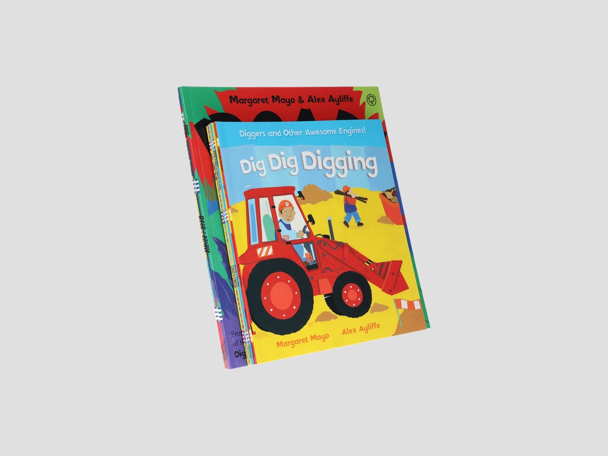 Awesome Engines & On The Go Series 8 Books Collection Set - Ages 3-11 by Hachette; 9786374734475