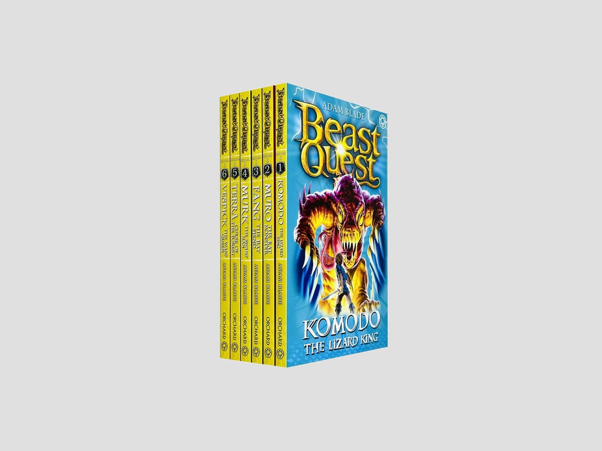 Beast Quest Series 6 6 Books Collection by Adam Blade; 9786660704175