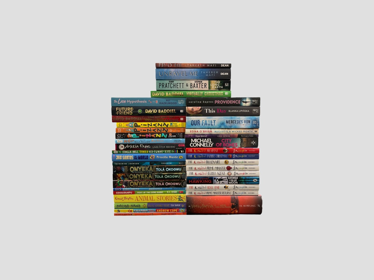 JOBLOT NUMBER 3 : 40 Fiction/Children's Mix Books Collection - T 99 by Various; 9787055903340