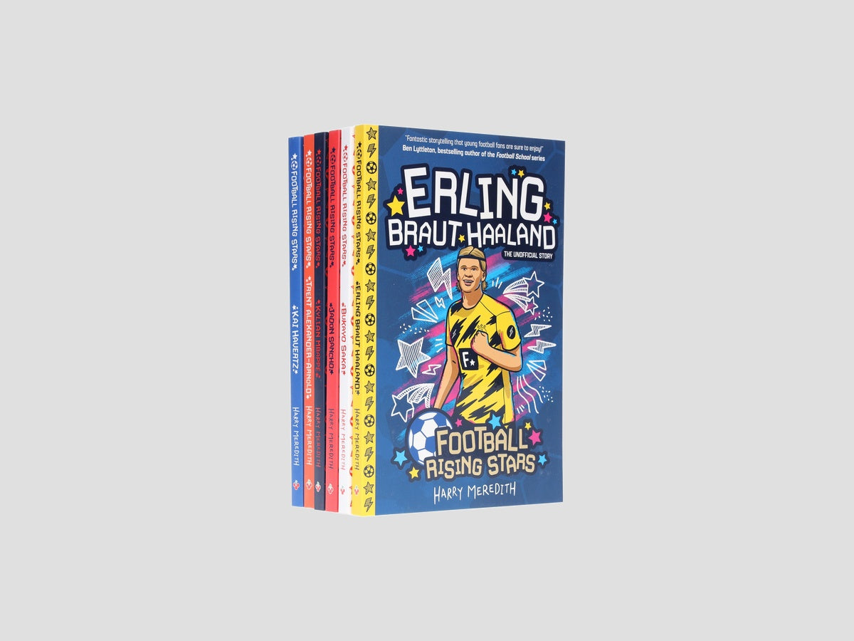 Football Rising Stars 6 Books Collection - Ages 7-9 by Sweet Cherry Publishing; 9787058743202