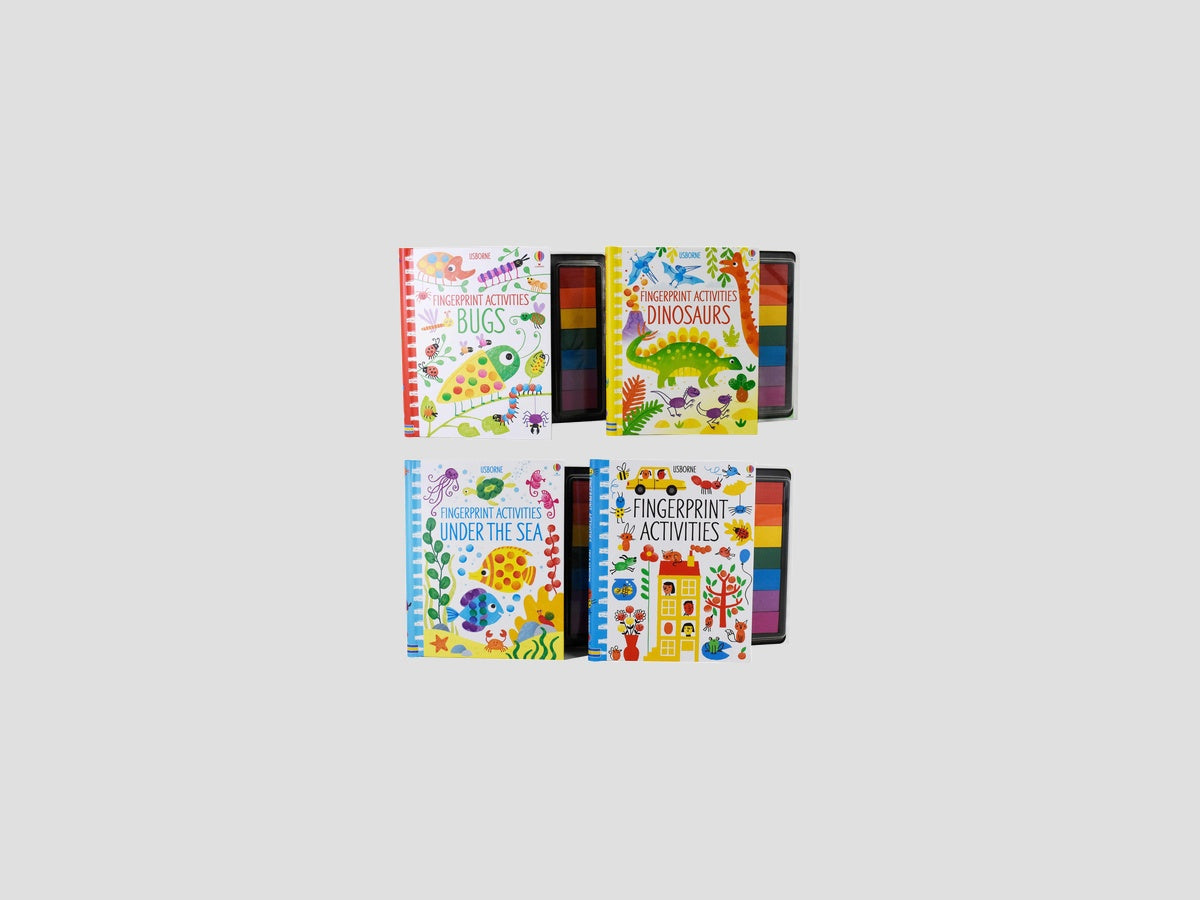 Usborne Fingerprint Activities Collection - Age 3+ by Usborne Publishing Ltd; 9787293106688