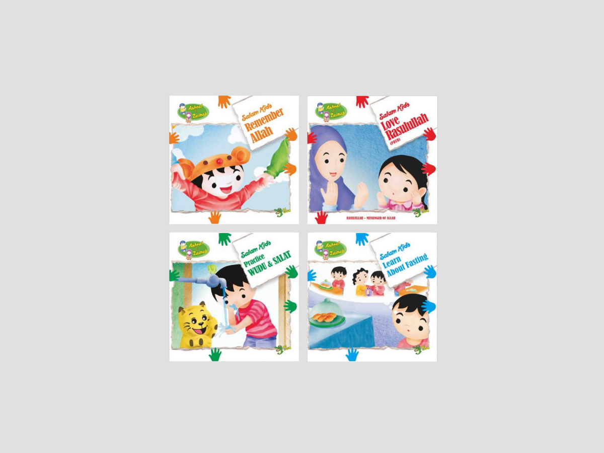 Salam Kids Series: 4 Picture Books Collection by Ali Gator; 9787505882782