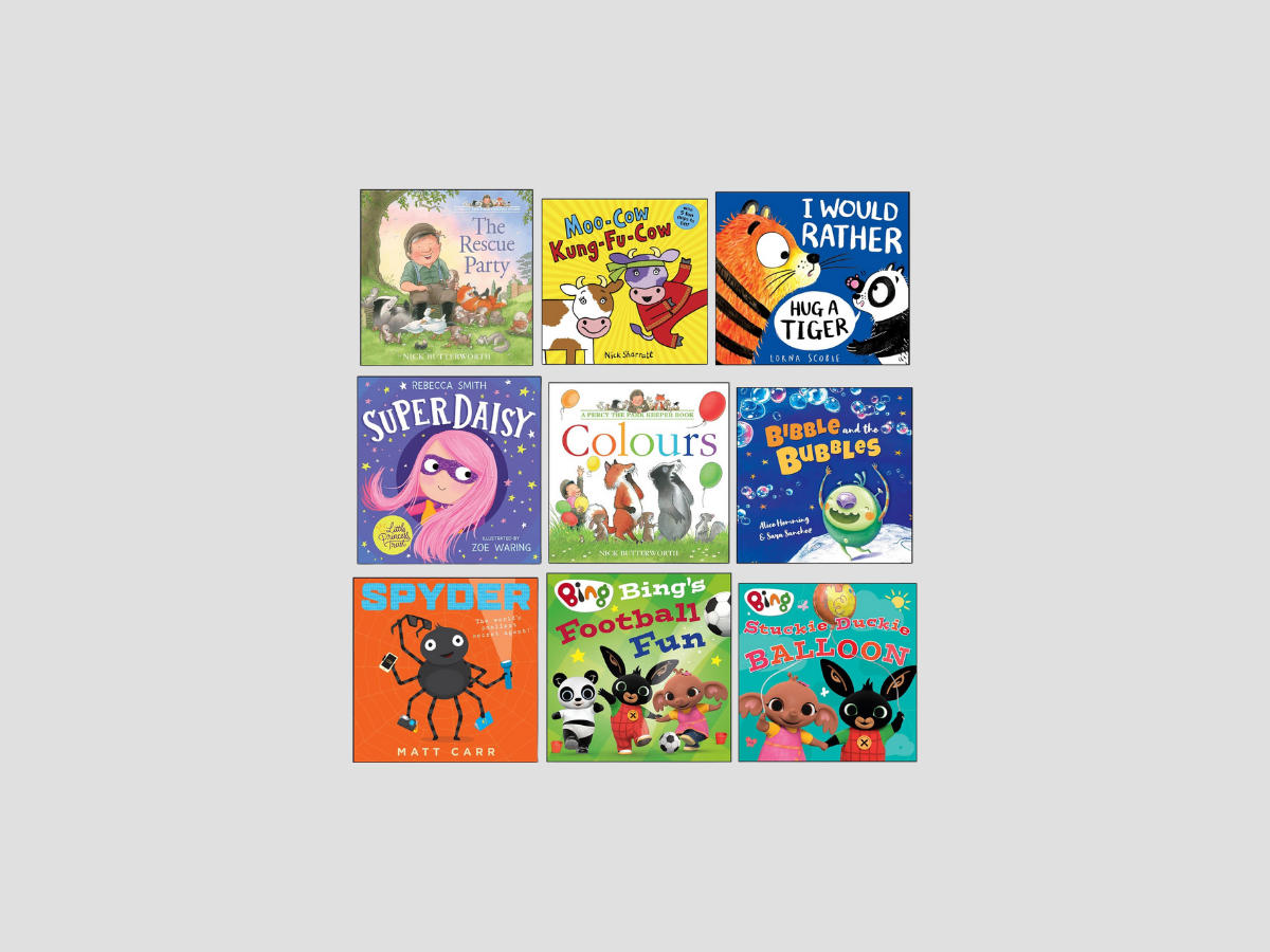 9 Childrens Picture Books Collection - Ages 0-5 by Various; 9787749546747