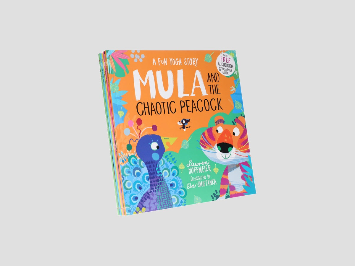 Mula and the Fly Animal Fun Yoga Stories 5 Picture Books Collection by Sweet Cherry Publishing; 9787960706074