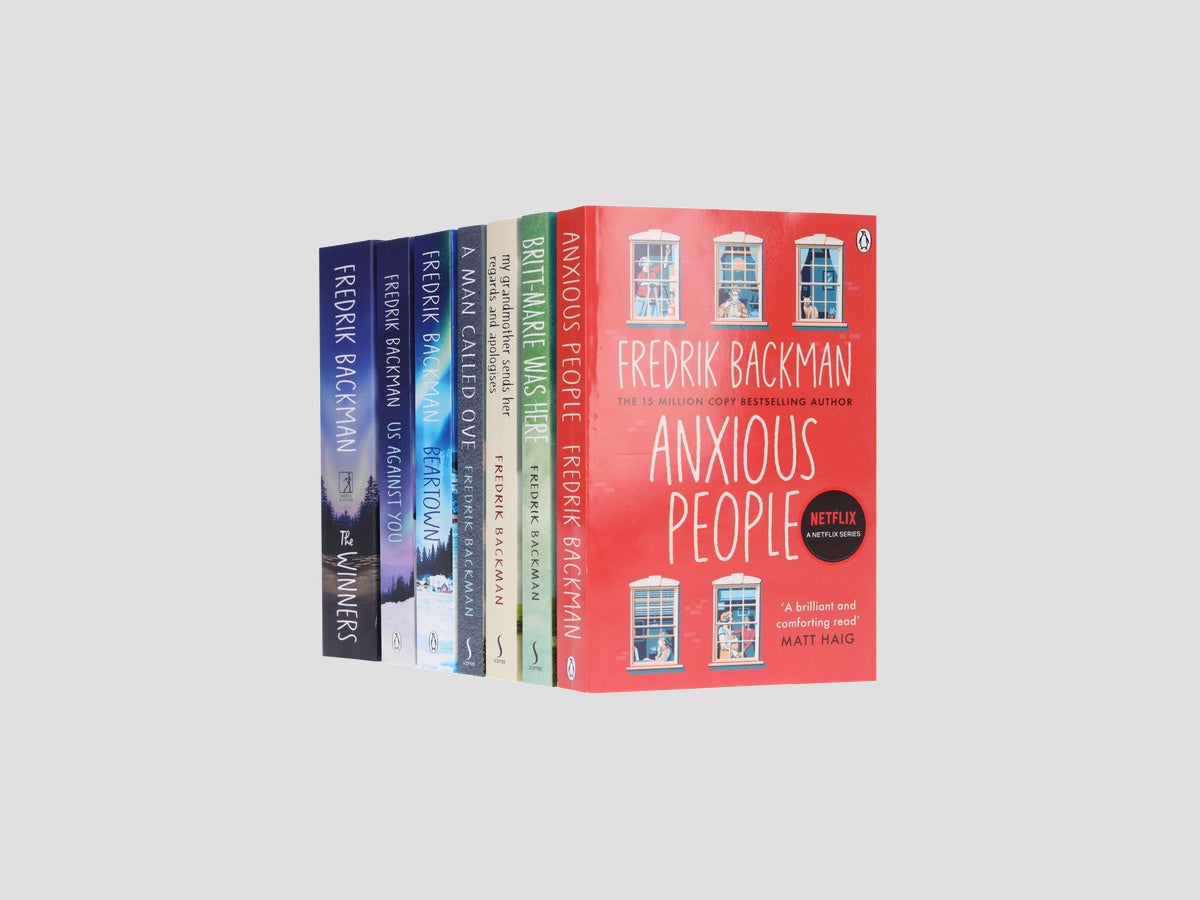 Fredrik Backman 7 Books Collection by Simon & Schuster; 9788012512643