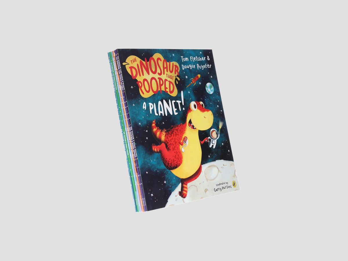 The Dinosaurs That Pooped Series 6 Books Collection by Tom Fletcher; 9788033655565