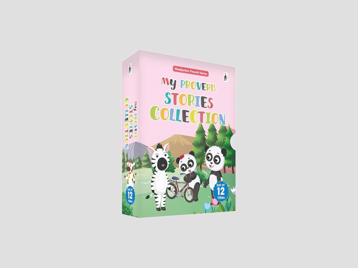 My Proverb Stories 12 Books Collection Set - Ages 5-7 by Woodpecker Books Publishing; 9788119173396
