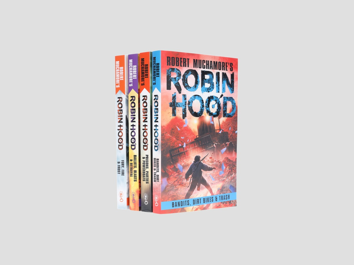 Robin Hood Series (Vol 6-9) 4 Books Collection by Bonnier Books Ltd; 9788191595772