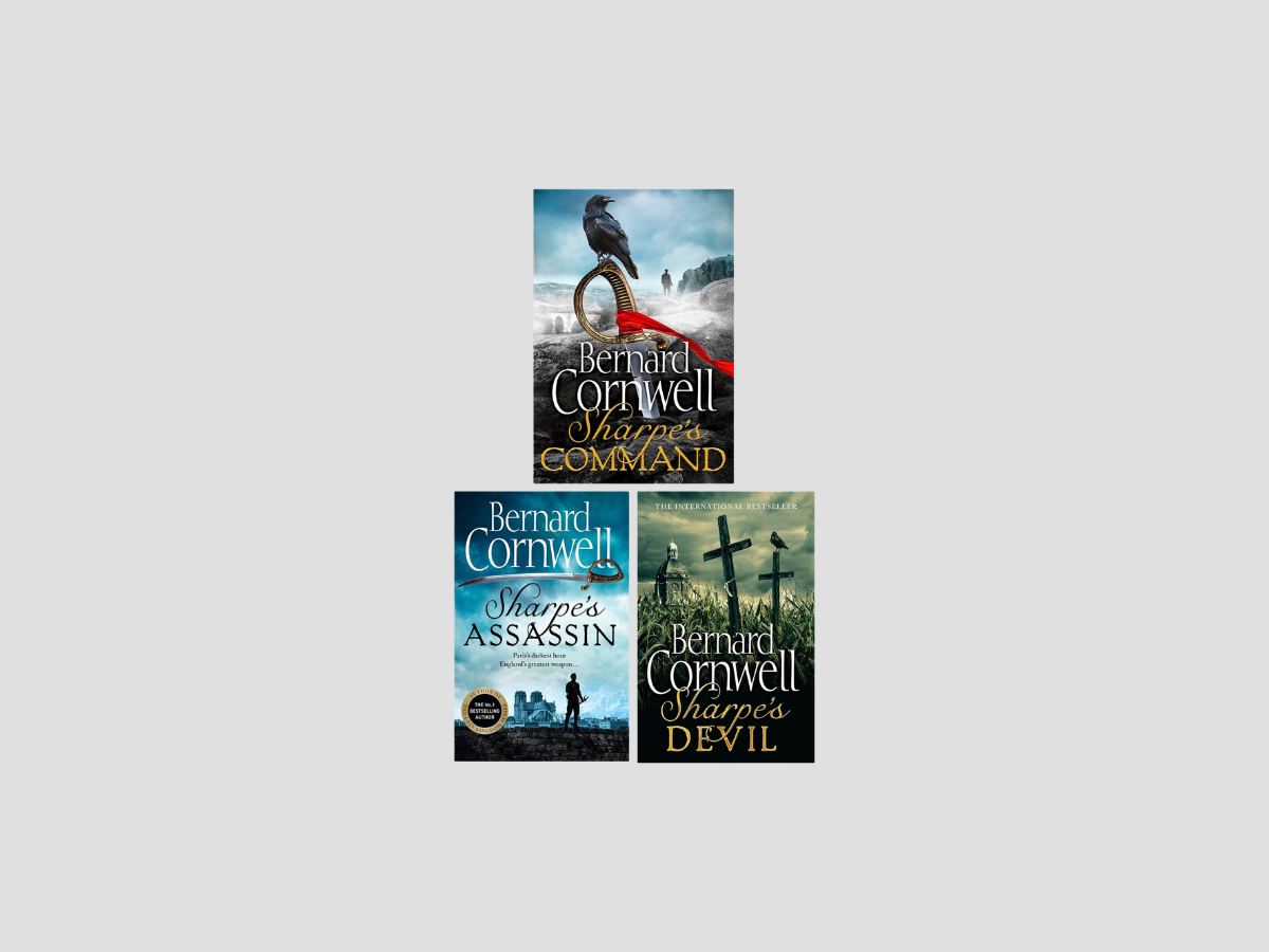 Sharpe Collection (Books 14, 23, 24) by Bernard Cornwell; 9788390653617