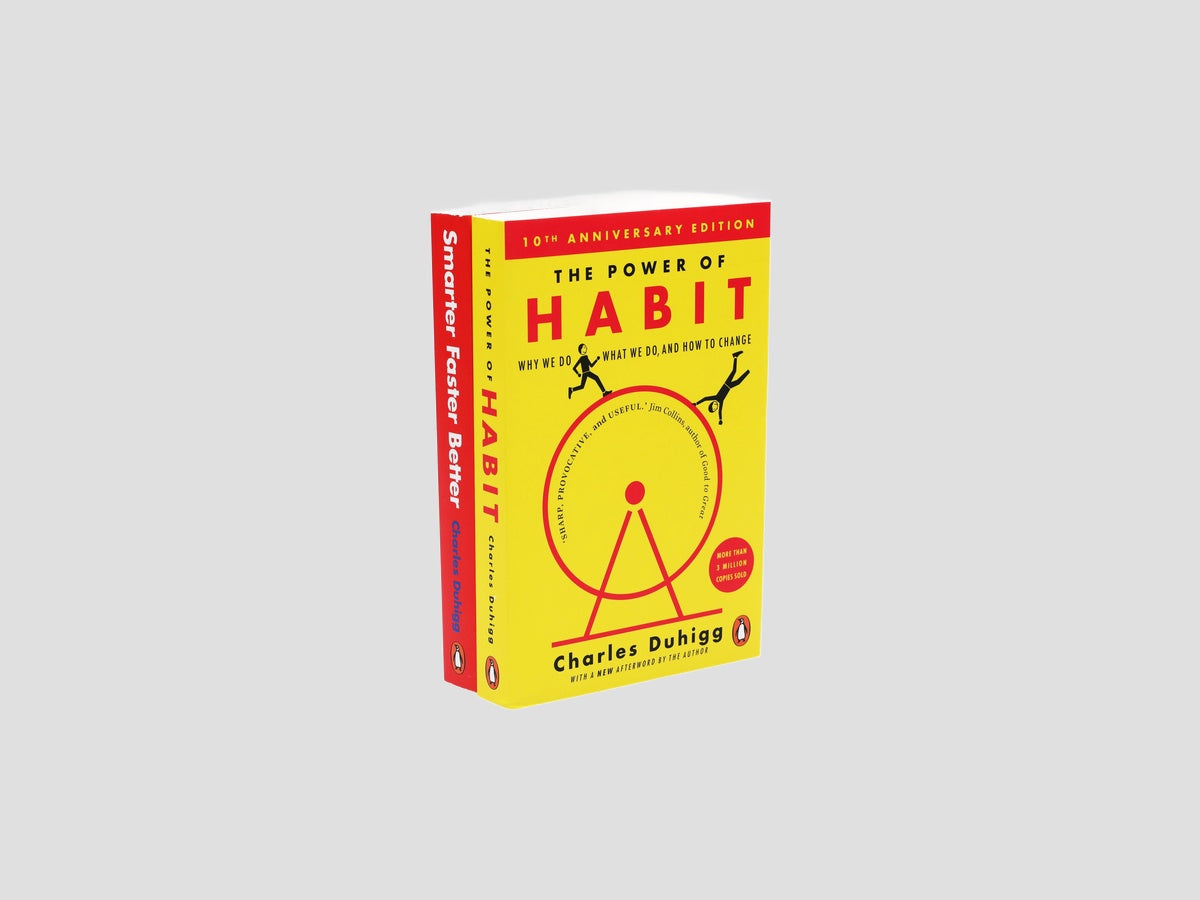 Smarter Faster Better & The Power of Habit 2 Books Collection by Penguin; 9788589275392